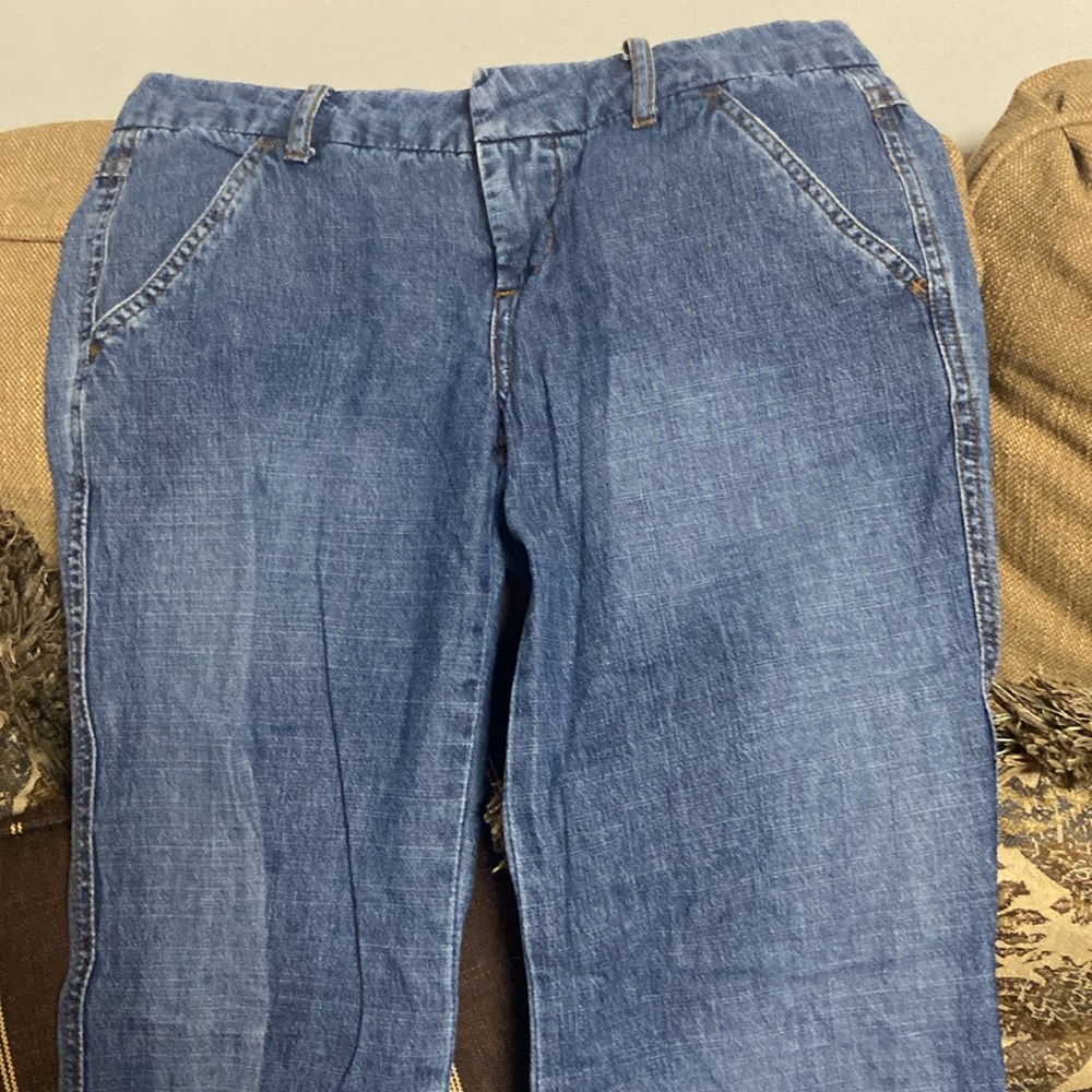 Vintage Rampage cotton wide leg jeans jr 3